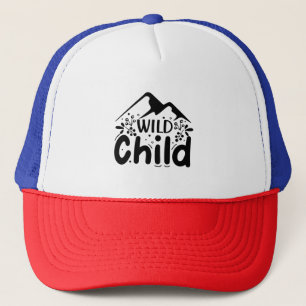 Wild child trucker hat