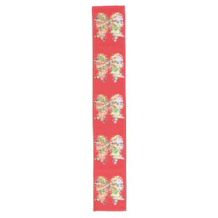 Wild Christmas Flower Long Table Runner
