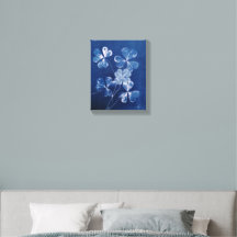 Wild Clover Study Cyanotype Botanical Print