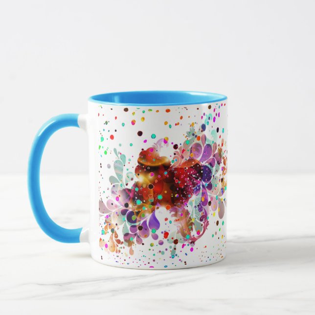 Wild Color Splash Mug (Left)