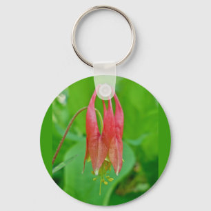 Wild Columbine Keychain