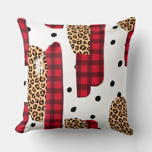 Wild Cosy Clash Cushion (Front)