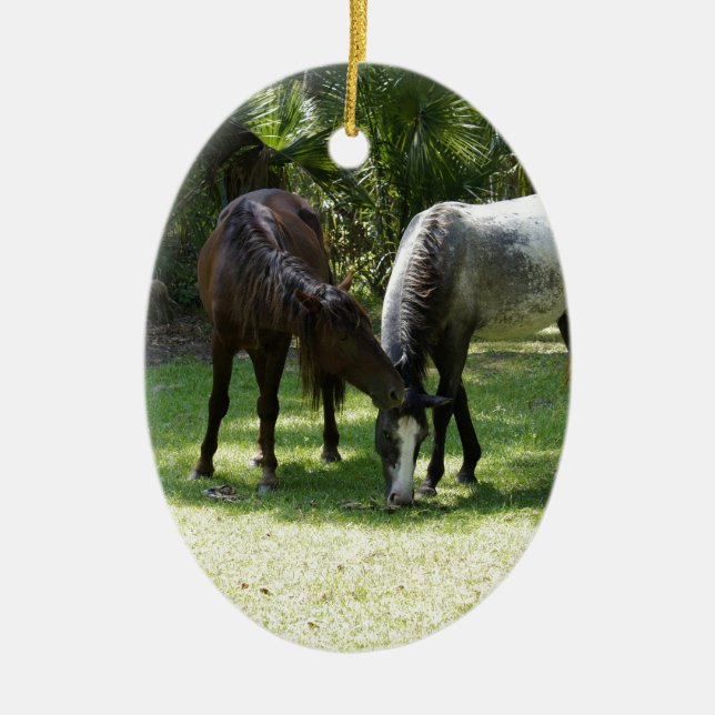 Wild Cumberland Ceramic Tree Decoration (Front)