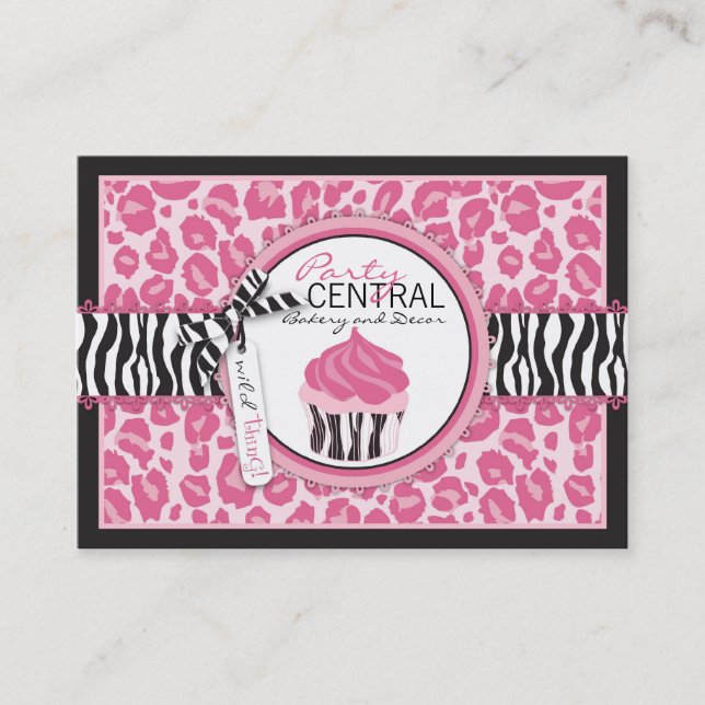 Wild Cupcake CP Business Card (Front)