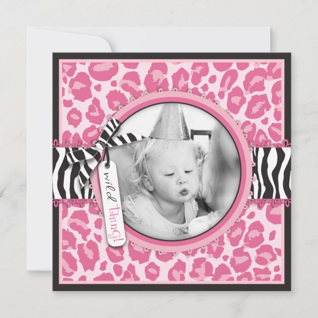 Wild Cupcake CP Invitation Square B1 (Front)