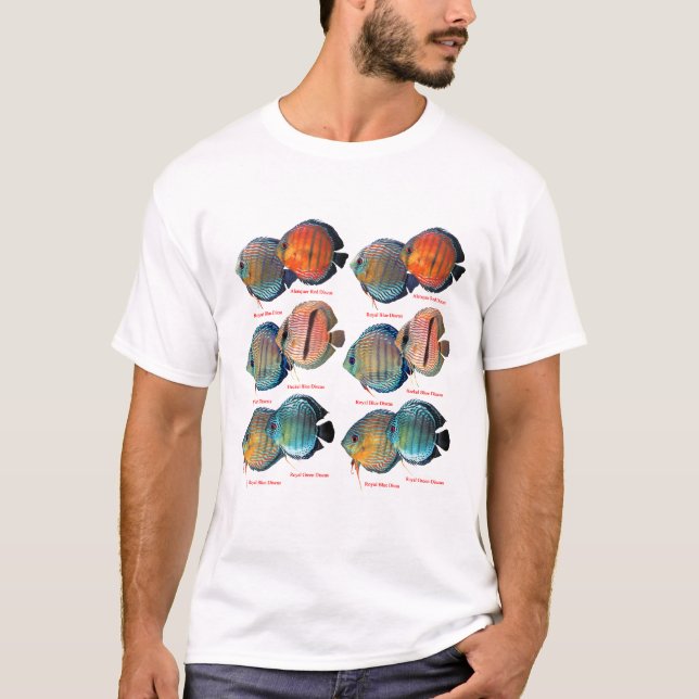 Wild Discus Fish T-Shirt (Front)
