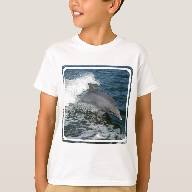 Wild Dolphin Children's Sweatshirt T-Shirt (Front)