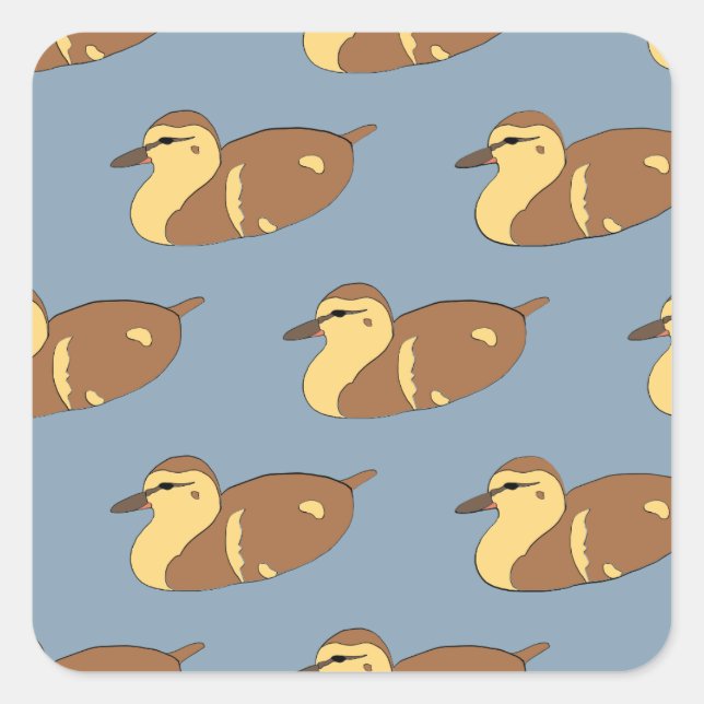 wild duck stickers (Front)