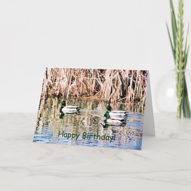 WILD DUCKS CARD (Front)