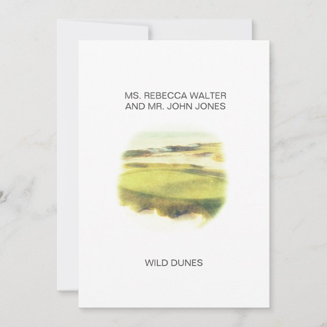 Wild Dunes - Charleston Holiday Card (Front)