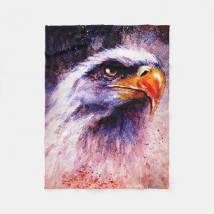 Wild Eagle Fleece Blanket