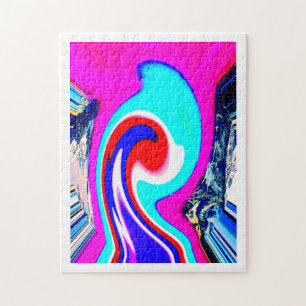 Wild Earth elements art Jigsaw Puzzle