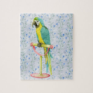 Wild Exotic Colourful Bird Jigsaw Puzzle
