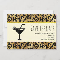 Wild & Exotic Leopard Print Pattern Bachelorette