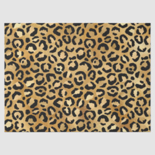 Wild & Exotic Leopard Print Pattern Tissue Paper