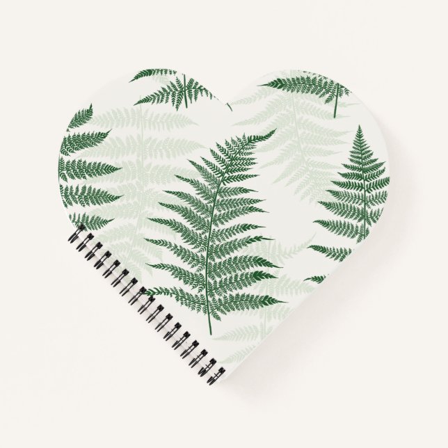 Wild Ferns Green Notebook (Front)