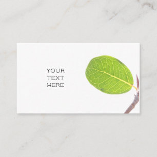 Wild Fig Rich Green Leaf Enclosure Card