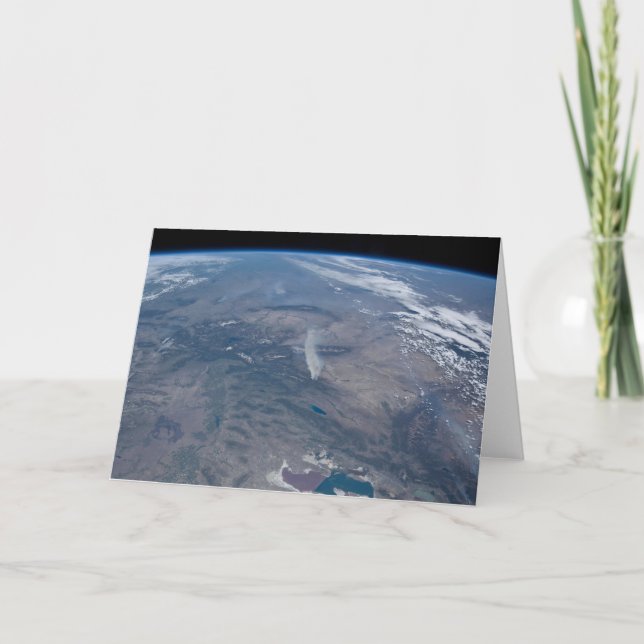 Wild Fires In The Western And Southwestern Us. Card (Front)