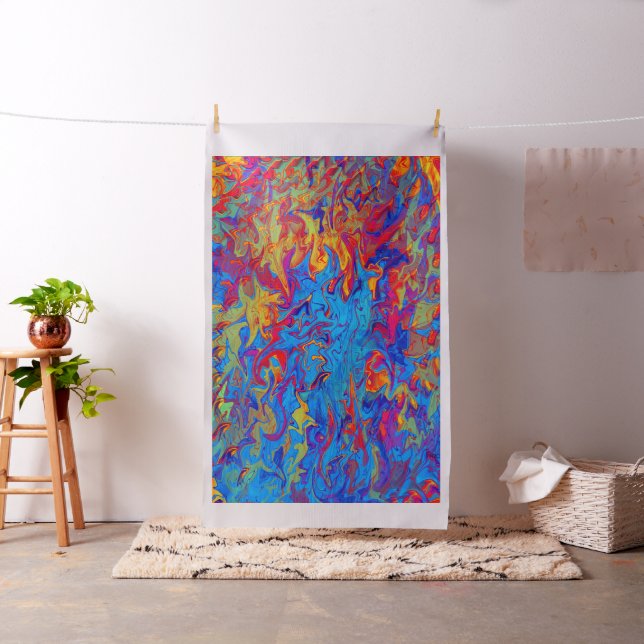 Wild Flames..... Fabric (In Situ)