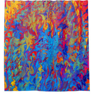 Wild Flames..... Shower Curtain