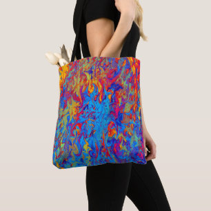 Wild Flames..... Tote Bag
