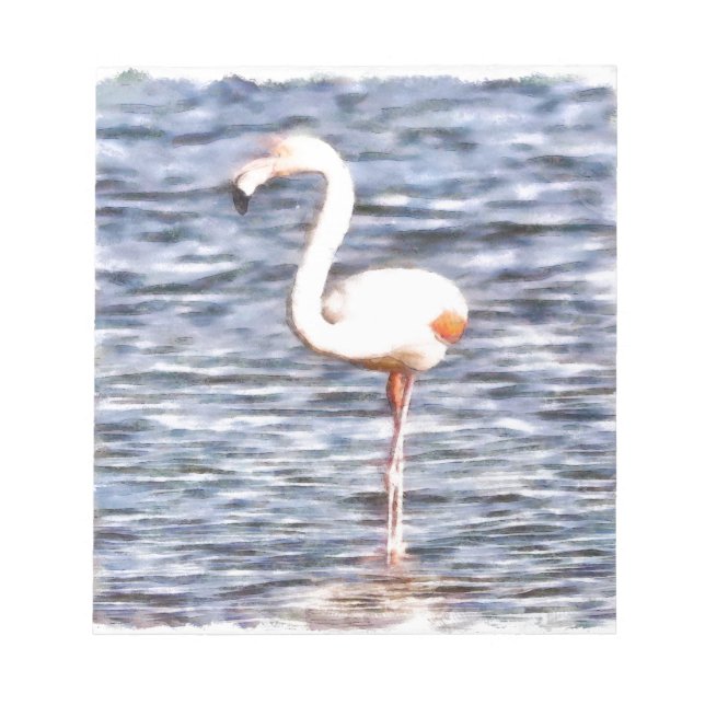 Wild Flamingo Notepad (Front)