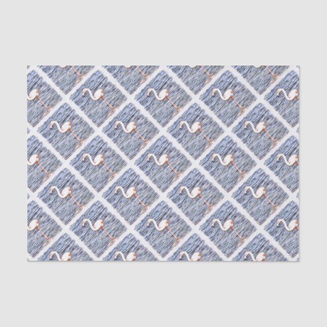 Wild Flamingo Tissue Paper (Front)