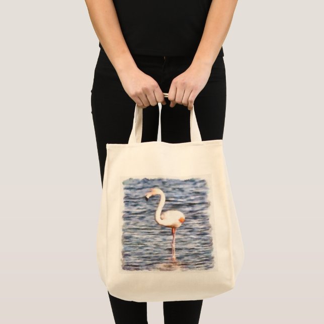 Wild Flamingo Tote Bag (Front (Product))