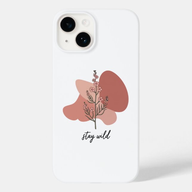 Wild Floral Design Case-Mate iPhone Case (Back)