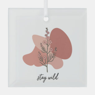 Wild Floral Design Ornament