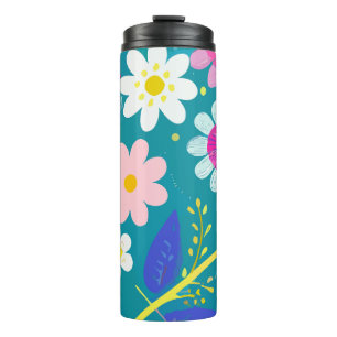 Wild Floral Thermal Tumbler