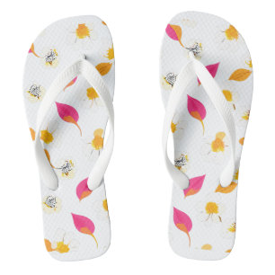 Wild Floral Thongs