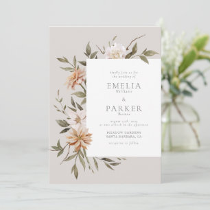 Wild Florals Invitation