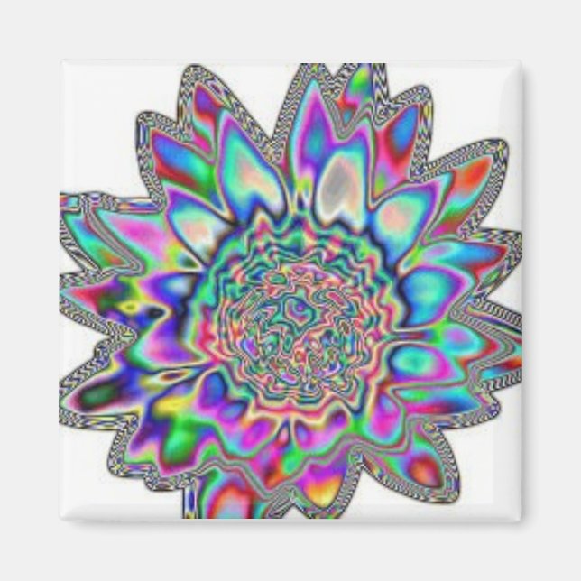 Wild Flower 5 Magnet (Front)