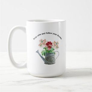 Wild flower blooming coffee mug