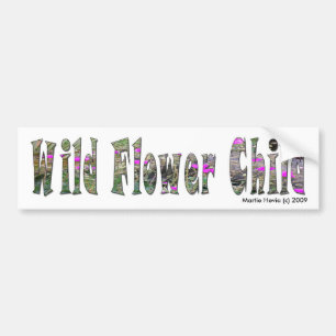 Wild Flower Child - Bumper Sticker