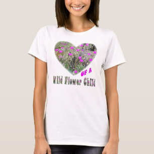 Wild Flower Child - Ladies Baby Doll Shirt