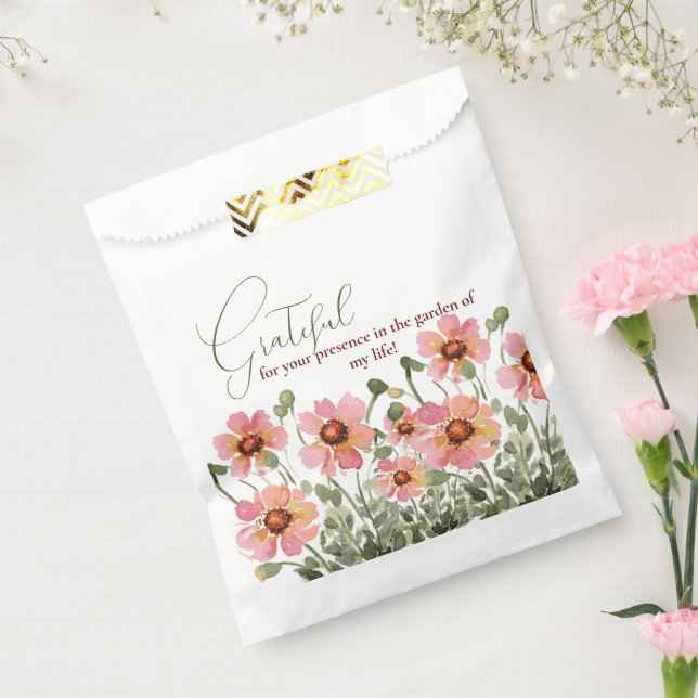 wild flower  favour bag (Sealed)
