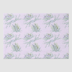 Wild Flower Herbal Lavender Pastel Tissue Paper