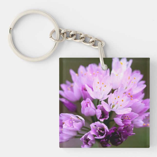 Wild Flower Key Ring (Front)