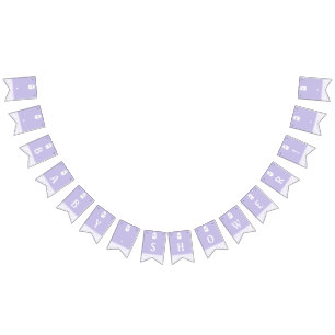 Wild Flower Mason Jar and Lace Baby Shower Bunting