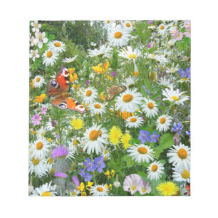 Wild Flower Meadow Notepad