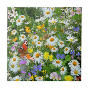 Wild Flower Meadow Tile