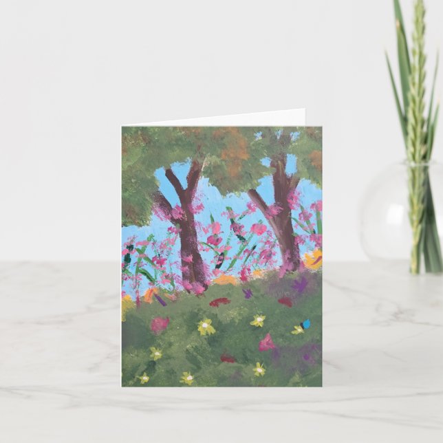 Wild Flower Note Card (Front)