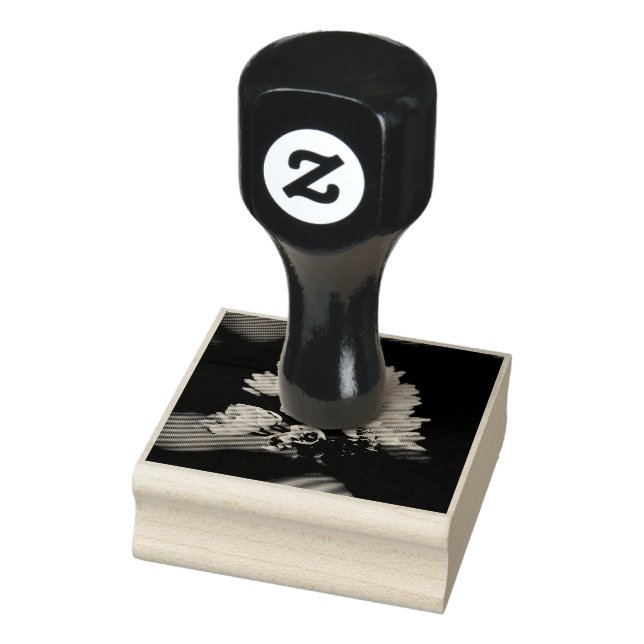 Wild Flower Rubber Stamp (Stamp)