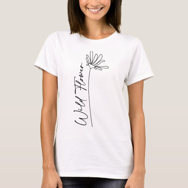 Wild Flower T-Shirt (Front)