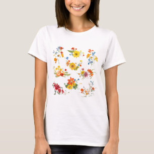 wild flower t-shirt