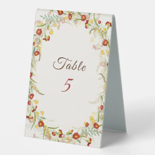 Wild Flower Yellow Marigold Foliage Wedding