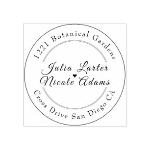 Wild Flower Yellow Marigold Foliage Wedding Rubber Stamp