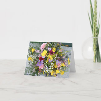 Wild Flowers Card